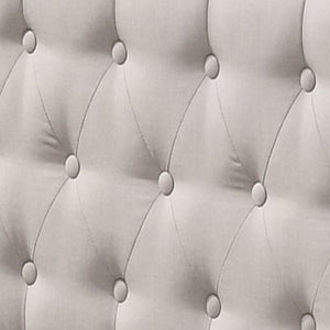 Lianna - Full Bed - Fog Fabric