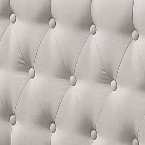Lianna - Full Bed - Fog Fabric