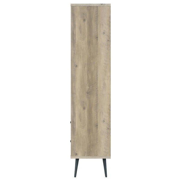 Maeve - 3-Shelf Bookcase With Drawers - Distressed Pine