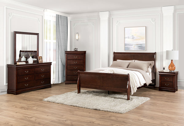 Louis Phillipe 4pc Queen Bedroom set