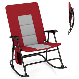 Â The 24â€ extra-wide seat offers ample room for you to sit back and relax<br>Â Ensure stable and reliable support with q sturdy metal frame<br>Â Hold up to 500 lbs strong loading capacity for most users<br>Â The smooth rocking motion provides you with u