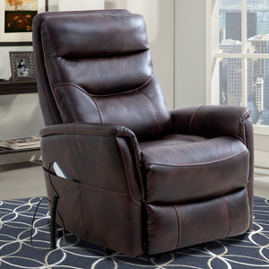 Gemini - Truffle Power Lift Recliner with Articulating Headrest