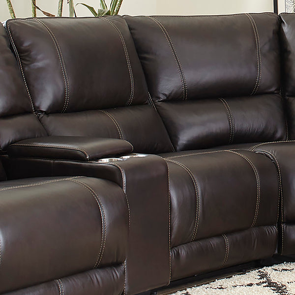 Whitman - Verona Coffee - Powered By Freemotion Cordless Armless Chair