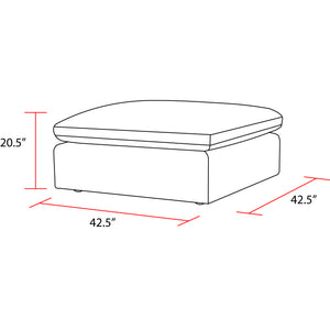 Exhale - Mathis Thunder Ottoman
