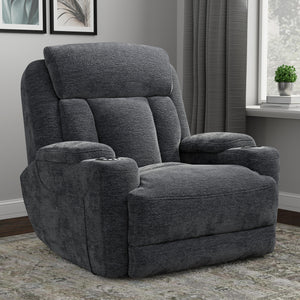 Dalton - Lucky Charcoal Power Recliner