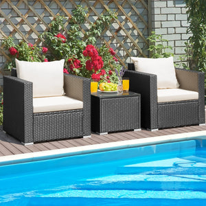 A strong and sturdy steel frame ensures sturdiness<br>Hand-woven rattan is breathable and durable<br>A wide armrest of suitable height is good to relax your arm<br>Thick and soft cushion with a high-density sponge for your hip and back<br>Cover with the z