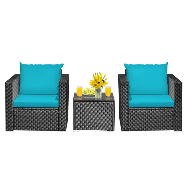 A strong and sturdy steel frame ensures sturdiness<br>Hand-woven rattan is breathable and durable<br>A wide armrest of suitable height is good to relax your arm<br>Thick and soft cushion with a high-density sponge for your hip and back<br>Cover with the z
