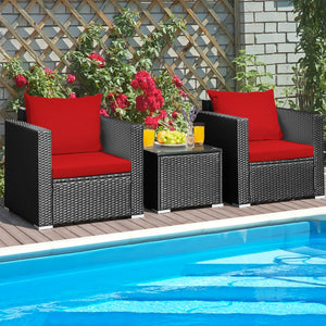 A strong and sturdy steel frame ensures sturdiness<br>Hand-woven rattan is breathable and durable<br>A wide armrest of suitable height is good to relax your arm<br>Thick and soft cushion with a high-density sponge for your hip and back<br>Cover with the z