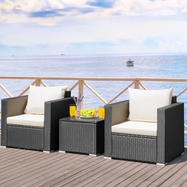 A strong and sturdy steel frame ensures sturdiness<br>Hand-woven rattan is breathable and durable<br>A wide armrest of suitable height is good to relax your arm<br>Thick and soft cushion with a high-density sponge for your hip and back<br>Cover with the z