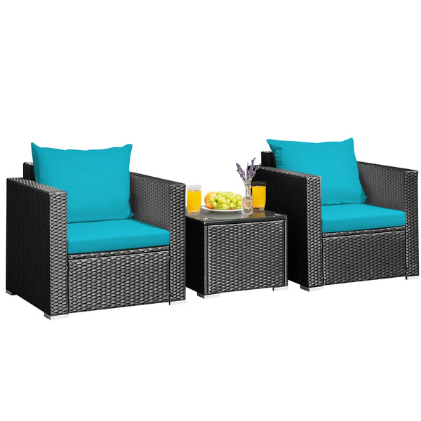 A strong and sturdy steel frame ensures sturdiness<br>Hand-woven rattan is breathable and durable<br>A wide armrest of suitable height is good to relax your arm<br>Thick and soft cushion with a high-density sponge for your hip and back<br>Cover with the z