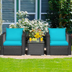 A strong and sturdy steel frame ensures sturdiness<br>Hand-woven rattan is breathable and durable<br>A wide armrest of suitable height is good to relax your arm<br>Thick and soft cushion with a high-density sponge for your hip and back<br>Cover with the z