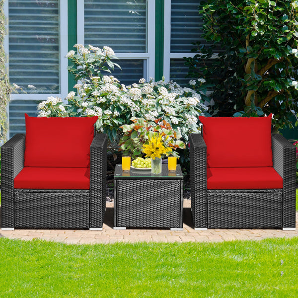 A strong and sturdy steel frame ensures sturdiness<br>Hand-woven rattan is breathable and durable<br>A wide armrest of suitable height is good to relax your arm<br>Thick and soft cushion with a high-density sponge for your hip and back<br>Cover with the z