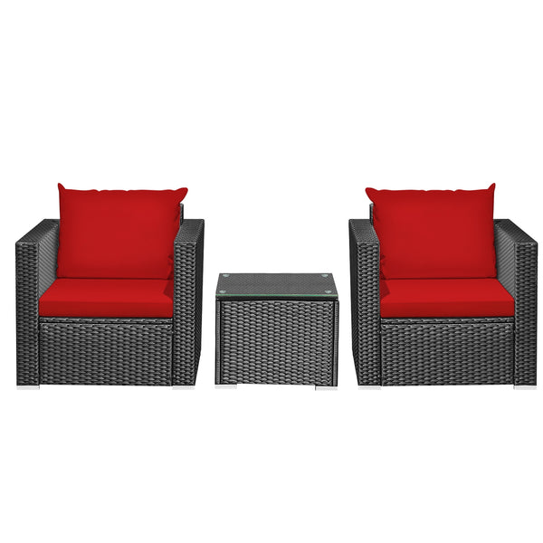 A strong and sturdy steel frame ensures sturdiness<br>Hand-woven rattan is breathable and durable<br>A wide armrest of suitable height is good to relax your arm<br>Thick and soft cushion with a high-density sponge for your hip and back<br>Cover with the z
