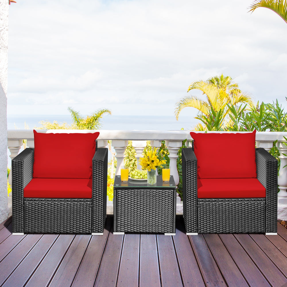 A strong and sturdy steel frame ensures sturdiness<br>Hand-woven rattan is breathable and durable<br>A wide armrest of suitable height is good to relax your arm<br>Thick and soft cushion with a high-density sponge for your hip and back<br>Cover with the z