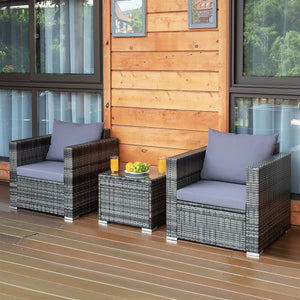 A strong and sturdy steel frame ensures sturdiness <br>Hand-woven rattan is breathable and durable <br>A wide armrest at a suitable height is good for relaxing your arm <br>Thick and soft cushion with a high-density sponge for your hip and back <br>Cover 