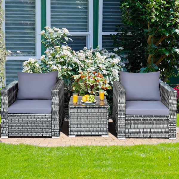 A strong and sturdy steel frame ensures sturdiness <br>Hand-woven rattan is breathable and durable <br>A wide armrest at a suitable height is good for relaxing your arm <br>Thick and soft cushion with a high-density sponge for your hip and back <br>Cover 
