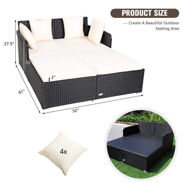 The seat is large enough to allow tall and big people to lie down <br>Armrests on both sides to support your arms <br>The curved backrest fits your back curve and increases safety <br>Extra cushions and cushions for softness and comfort <br>The thick spon
