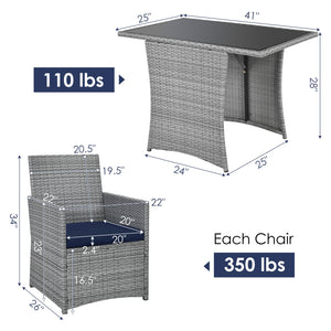 Pushes 2 chairs within the table for space-saving <br>Puts your feet cozily thanks to its spacious space under the table <br>Ideal for limited space with compact design <br>Fits your body curve thanks to its ergonomic backrest and armrests <br>Thick and s