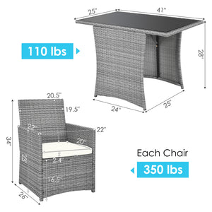 Pushes 2 chairs within the table for space-saving <br>Puts your feet cozily thanks to its spacious space under the table <br>Ideal for limited space with compact design <br>Fits your body curve thanks to its ergonomic backrest and armrests <br>Thick and s