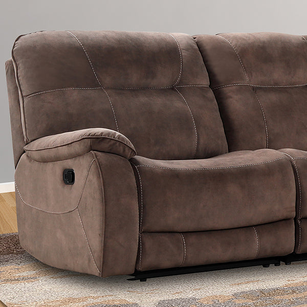 Cooper - Shadow Brown Left Arm Facing Recliner
