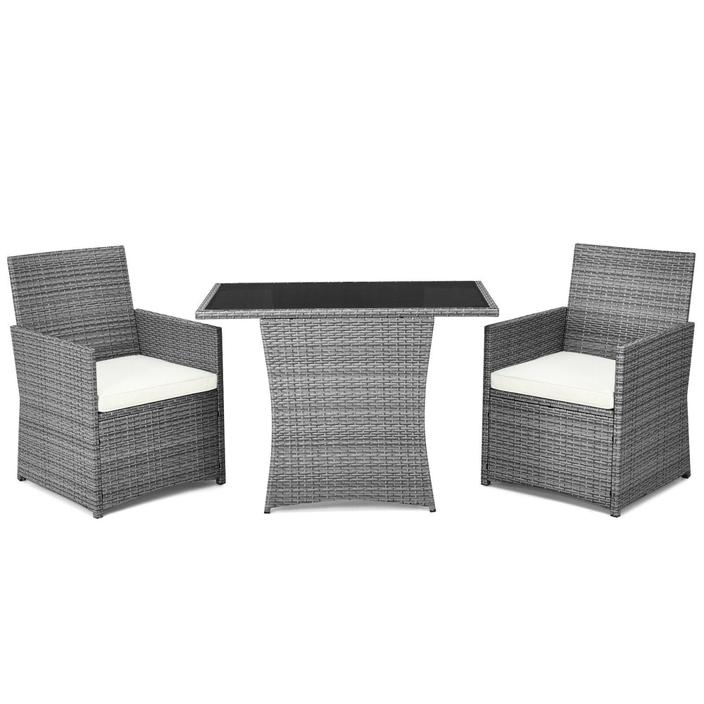 Pushes 2 chairs within the table for space-saving <br>Puts your feet cozily thanks to its spacious space under the table <br>Ideal for limited space with compact design <br>Fits your body curve thanks to its ergonomic backrest and armrests <br>Thick and s