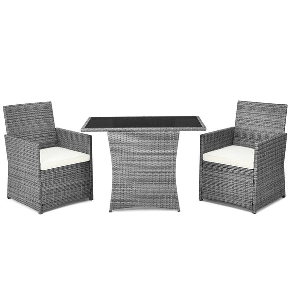 Pushes 2 chairs within the table for space-saving <br>Puts your feet cozily thanks to its spacious space under the table <br>Ideal for limited space with compact design <br>Fits your body curve thanks to its ergonomic backrest and armrests <br>Thick and s