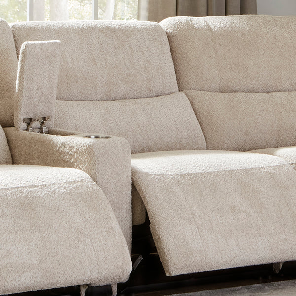 Modesto - Buttercream Manual Armless Recliner