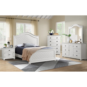 Kona 4pc Queen Bedroom Set White