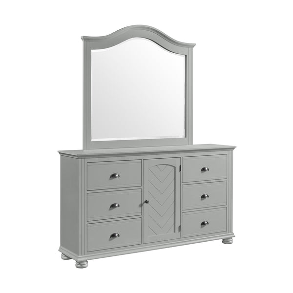 Kona 4pc Queen Bedroom Set (Bed, dresser, mirror & nightstand)