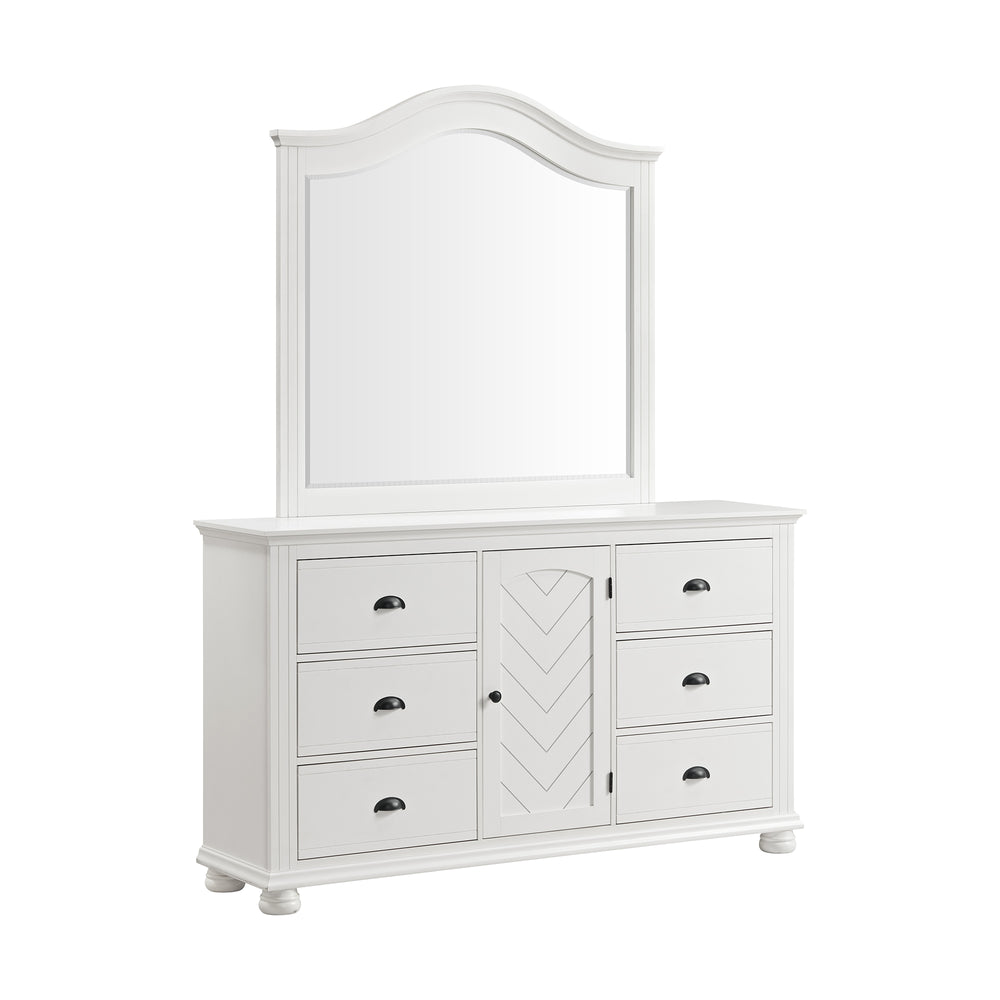 Kona 4pc Queen Bedroom Set White