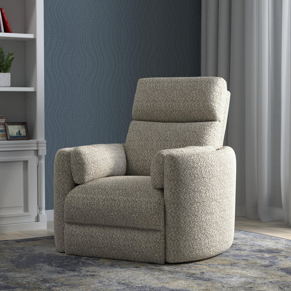 Radius - Tatum River Rock Power Swivel Glider Recliner Two Pack