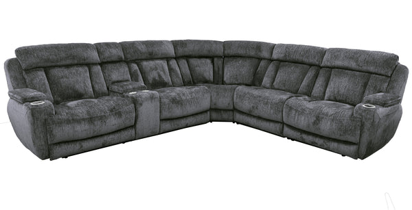 Dalton - Lucky Charcoal Right Arm Facing Recliner