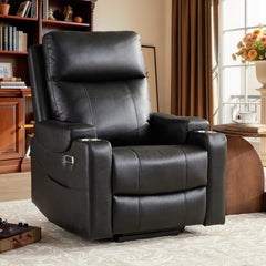 Logan Vegan Leather Power Lift Recliner