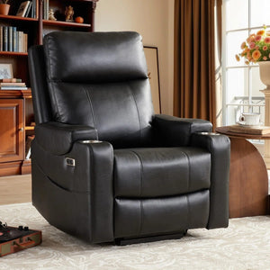 Logan Vegan Leather Power Lift Recliner