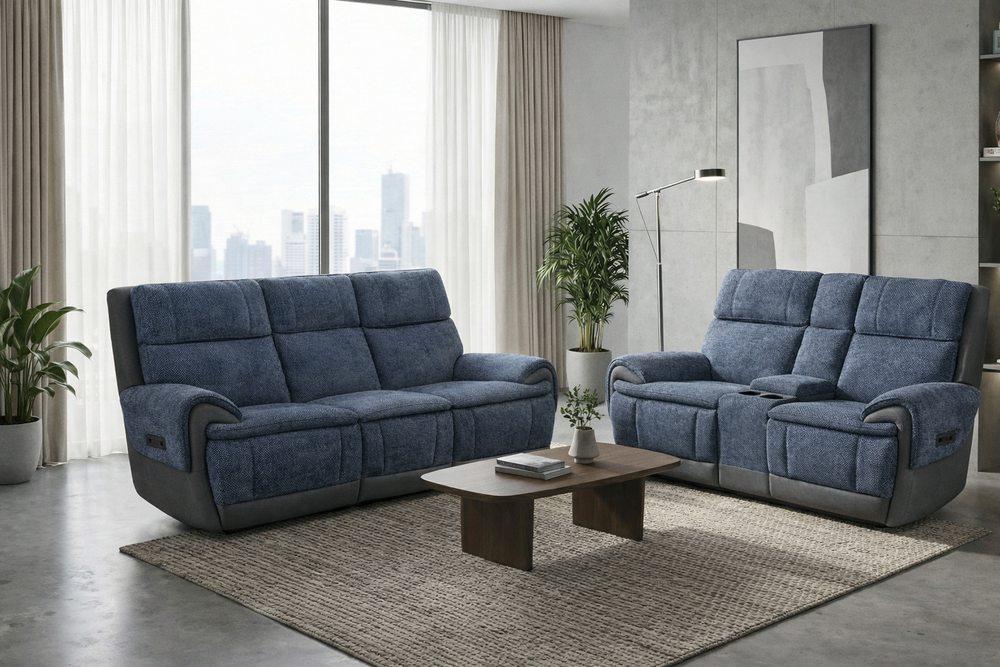 Caspian Power Loveseat with Immersive Sound