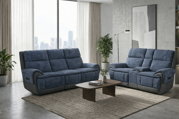 Caspian Power Loveseat with Immersive Sound
