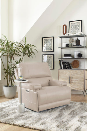 Whitman - Verona Linen - Powered By Freemotion Cordless Power Recliner
