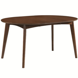 Malone Mid-century Modern Casual Solid Wood Dining Table