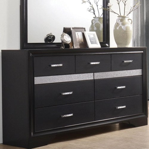 Miranda 7 Drawer Dresser with Hidden Jewelry Tray