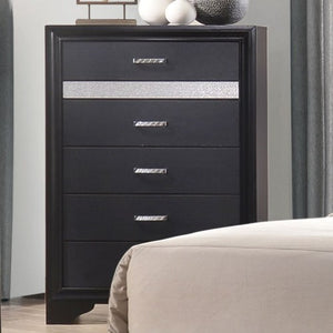 Miranda 5 Drawer Chest with Hidden Jewelry Tray