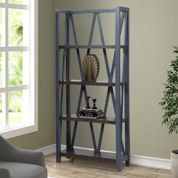 Americana Modern - Denim Etagere Bookcase