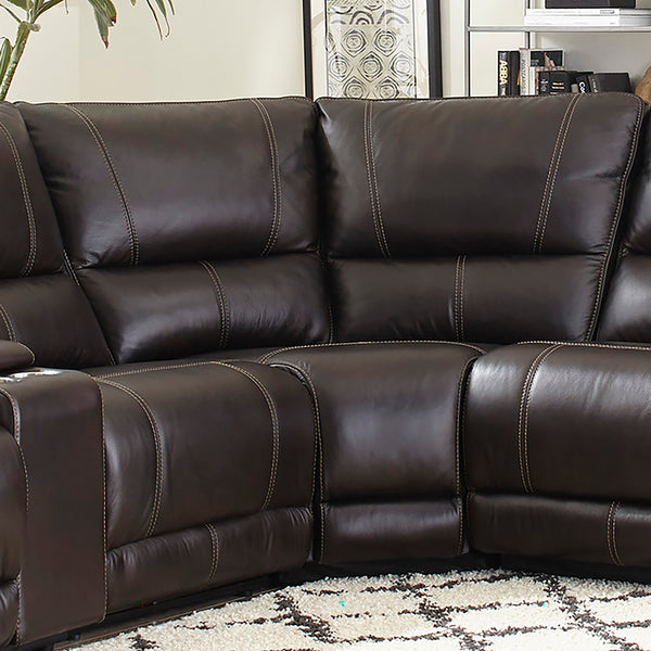 Whitman - Verona Coffee - Powered By Freemotion Cordless Corner Wedge