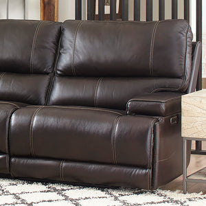 Whitman - Verona Coffee - Powered By Freemotion Cordless Power Right Arm Facing Recliner