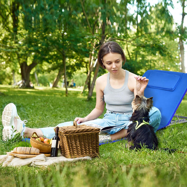 The beach chairs and table can be folded in seconds <br>Suitable for beach  camping  patio  backyard  and garden <br>The table allows you to enjoy drinks and food within reach <br>Equipped with shoulder straps and a carry bag  easy to transport <br>The ba