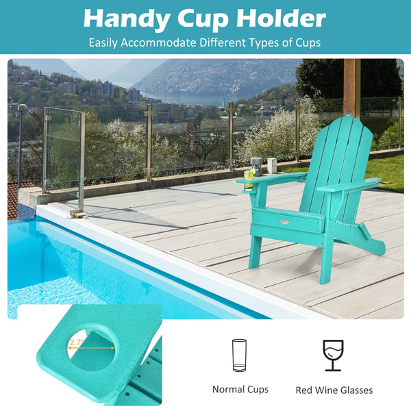 Fade-resistant PE material and 304 stainless steel screws for weather resistance<br>Require no painting  staining  or waterproofing for low maintenance<br>Clean the surface with water or soap for easy cleaning<br>Save your outdoor space and easy to store 