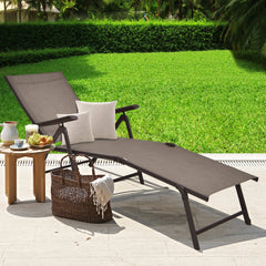 5 backrest angles and 2 footrest positions to meet various needs <br>Breathable and wearable seat fabric brings much comfort <br>Ergonomic design brings relaxation to your journey <br>Steel frame is not easy to rust and of high durability <br>Stable trian