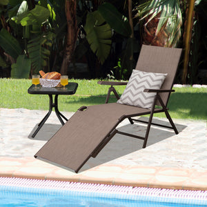 5 backrest angles and 2 footrest positions to meet various needs <br>Breathable and wearable seat fabric brings much comfort <br>Ergonomic design brings relaxation to your journey <br>Steel frame is not easy to rust and of high durability <br>Stable trian