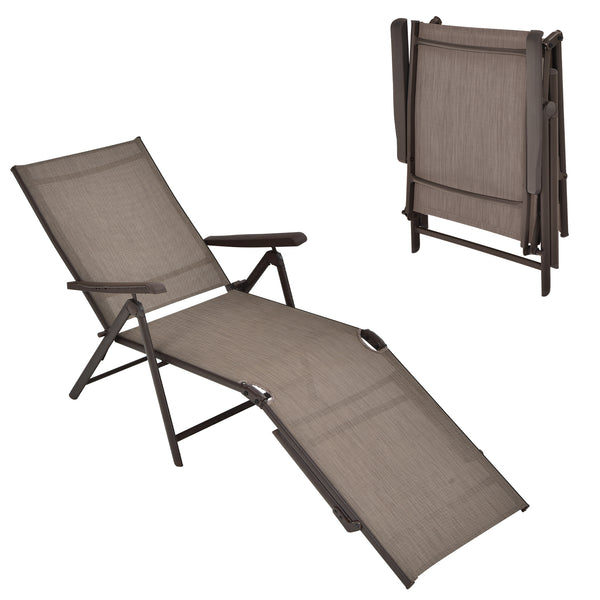 5 backrest angles and 2 footrest positions to meet various needs <br>Breathable and wearable seat fabric brings much comfort <br>Ergonomic design brings relaxation to your journey <br>Steel frame is not easy to rust and of high durability <br>Stable trian