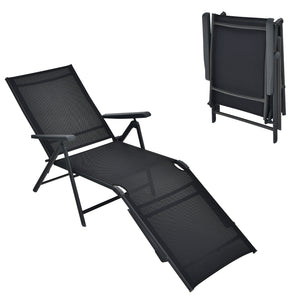 5 backrest angles and 2 footrest positions to meet various needs <br>Breathable and wearable seat fabric brings much comfort <br>Ergonomic design brings relaxation to your journey <br>Steel frame is not easy to rust and of high durability <br>Stable trian