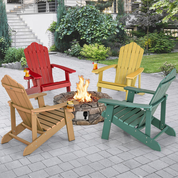 All weather and solid HIPS can last for a long time in outdoors<br>Wide seat provides comfortable sitting experience <br>Equipped with ergonomic armrests to relax your arms<br>High slanted backrest fits the curve of the human back<br>304 stainless steel s
